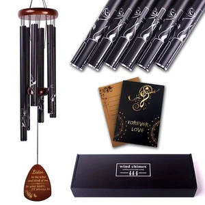Sympathy Wind Chimes for Outside Clearance 35" Garden Decor Sympathy Gift for... - Picture 1 of 7