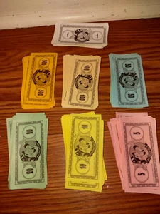 Vintage Disney Monopoly 2001 Money Replacement Pieces. - Picture 1 of 2