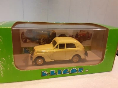 1938 RENAULT JUVAQUATRE BERLINE - ВИНТАЖНЫЙ 1/43 ELIGOR ЛИТАЯ МОДЕЛЬ #1014 - Изображение 1 из 4