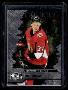 2020-21 Skybox Metal Universe Josh Norris Rookie Ottawa Senators #127 RC - Picture 1 of 2