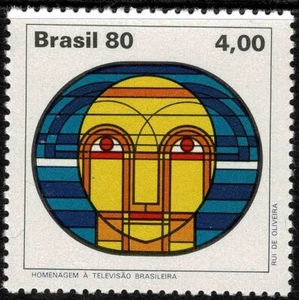 Brazil 1980 The 30th Anniversary Of The Brazilian Television-Single Stamp - MUH - Picture 1 of 1