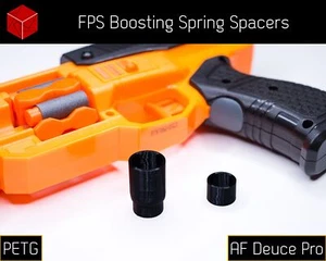 FPS Boosting Spring Spacers (PETG) for Adventure Force Deuce Pro - Picture 1 of 4