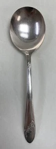 Piatto Tudor vintage Oneida merce comunitaria 1846 letti matrimoniali II cucchiaio zuppa crema X 1 Ea - Foto 1 di 7