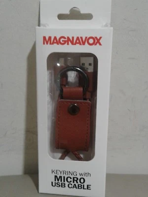 Nuevo Llavero Magnavox con Cable Micro USB Foto 1 de 2