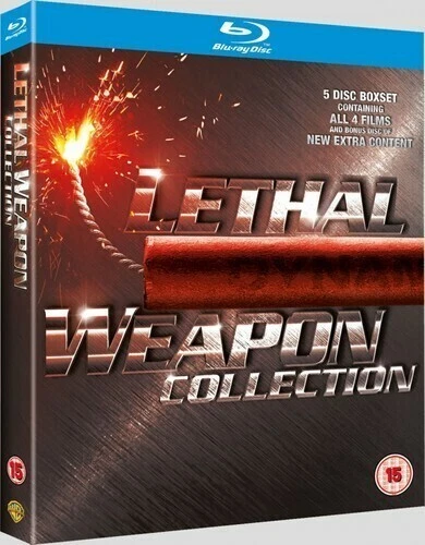 Lethal Weapon (Blu-ray, 2010, 4-Disc)