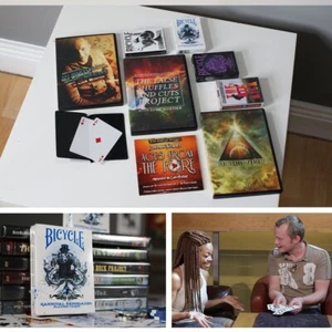 Magic Kit - 4 DvD 4 Playing Card Decks - Magician Set Over 30 Illusions RRP. £99 - Picture 1 of 9