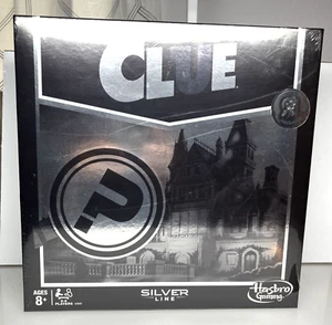 Hasbro CLUE Silver Line Board Game - New - Picture 1 of 3