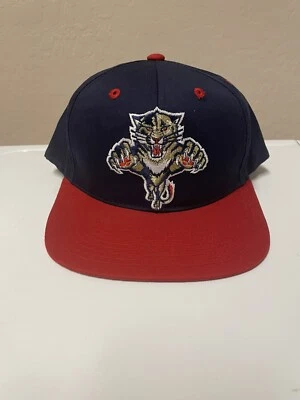 Florida Panthers NHL Deportes Especialidades Dos Tonos Snapback Sombrero OSFA 90’s De Colección Foto 1 de 4