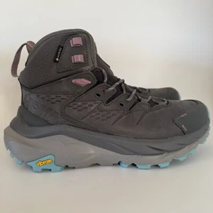 Hoka Womens 10 Kaha 2 GTX Waterproof Hiking Boots Castlerock 1123156 / CCSH NEW - Picture 1 of 7