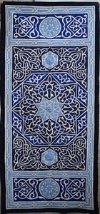 Handmade quilt-patchwork quilt-wall hanging tapestry-Egyptian tapestry-wall art - Picture 1 of 8