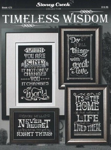 Timeless Wisdom (Counted Cross Stitch) - Image 1 of 1
