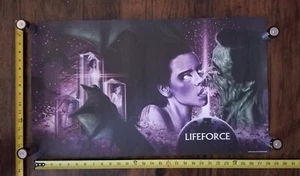 LIFEFORCE Movie Poster 1985 British Science Fiction Horror Classic SUPE RARE - Picture 1 of 3