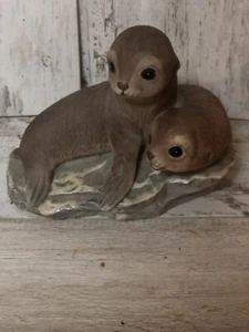 Homco Home intetiors masterpiece. Seal Figurine - Picture 1 of 5