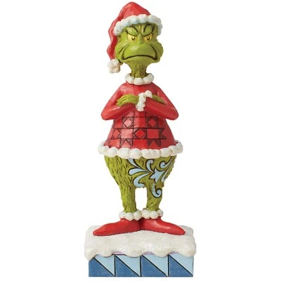 Jim Shore Mean Grinch 6.5in Figurine Statue Christmas Dr. Seuss 6012702