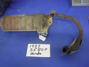 1987 Honda Elite Scooter 50cc SE50P SE50 Muffler Exhaust - Picture 1 of 8