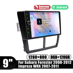 8GB 128GB for Subaru Forester Impreza WRX 9 Inch Android 13 Qualcomm Car Stereo - Imagen 1 de 15
