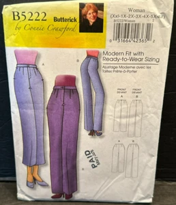 Butterick Connie Crawford Modern Fit Misses' / Miss Petite Hose B5222 Gr. XXL-6X - Bild 1 von 2