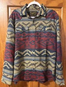 Howler Brothers Large Button Up Southwestern Aztec Print Worn 4 Times - Picture 1 of 6