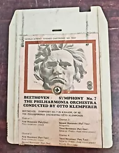 The Philharmonic Orchestra, Beethoven Symphony No.7 , 8-track Stereo - Picture 1 of 2