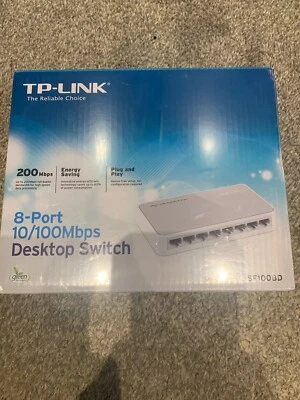TP-Link TL-SF1008D 8-Port  Ethernet Ports - Image 1 of 2