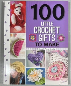 100 Little Crochet Gifts to Make 2016 Hats Pillows Toys Purses Bookmarks More - Imagen 1 de 2