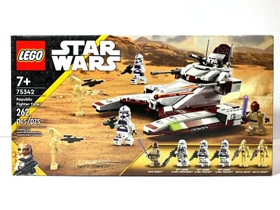 NUEVO SELLADO LEGO STAR WARS 75342 REPUBLIC TANQUE DE COMBATE JUEGO RETIRADO Foto 1 de 4