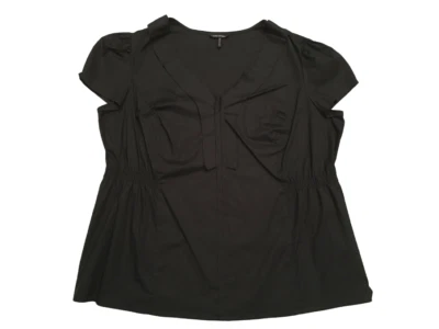 Top Daisey Fuenites DXS13508 Mujer Negro Moda Frenesí Algodón Elástico Talla 1X Foto 1 de 4