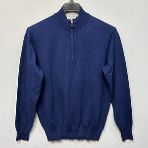 Peter Millar Herren 1/4 Zip Pullover Sweater Gr. Medium Pima Baumwollmischung D012 -16 - Bild 1 von 15