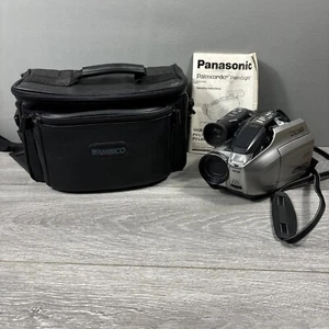 Panasonic PalmSight PV-L759D VHS For Parts No BatteryCharger Untested See Detail - Picture 1 of 15