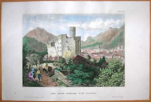 Impresión Meyer 1842 CASTILLO EN TRENTO, ITALIA, #19 - Imagen 1 de 1
