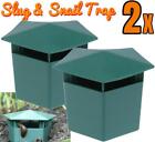 2 x BEER SLUG SNAIL SAFE SIMPLE EASY TRAP TRAPS NO CHEMICALS GARDEN SOIL GRASS
