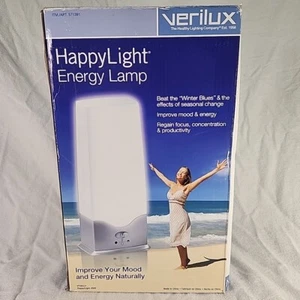 Verilux Happy Light VT03JJ1 Therapy Energy Mood Concentration Productivity Lamp  - Picture 1 of 5
