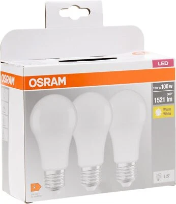 Osram LED Base Classic A Lampe in Kolbenform mit E27-Sockel nicht dimmbar - Bild 1 von 4