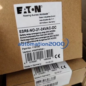 1pc New EATON ESR5-NO-21-24VAC-DC safety relay - Picture 1 of 4