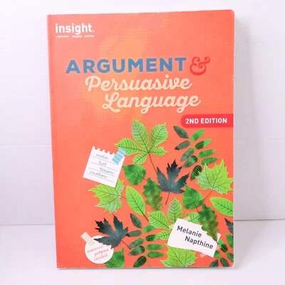 Insight Argument & Persuasive Language by Melanie Napthine (2ed. 2018) - image 1 of 4