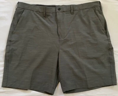 NUEVO Apt. Hombre 9 Pantalones Cortos Performance Tech Premier Flex Elásticos 8" Azul o Gris 42 Foto 1 de 4