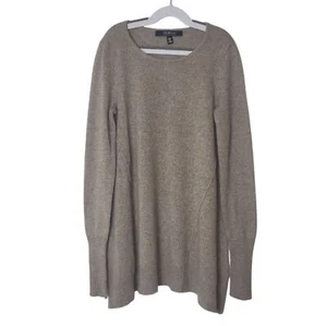 Saks Fifth Avenue Cashmere Swing Long Sleeve Blouse xs - Picture 1 of 6