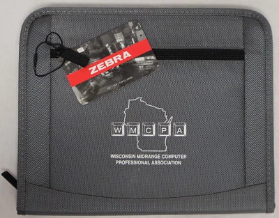 WMCPA Wisconsin Midrange Computer Professional Assn Tablet iPad Holder Gray NWT - Image 1 of 4