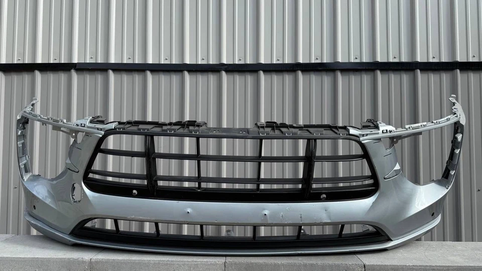 !!️ ¡¡SIN ENVÍO!!️ PARACHOQUES DELANTERO PLATEADO PORSCHE MACAN TURBO GTS 2019 2020 2021 Foto 1 de 2