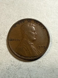 1909 VDB Philadelphia Mint Copper Lincoln Wheat Cent Nice Coin See Pics 203 - Picture 1 of 10