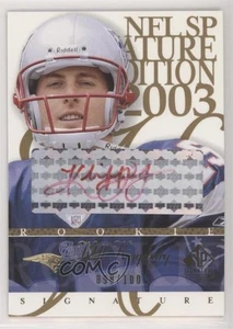 SP Signature Edition 2003 tinta roja/100 Kliff Kingsbury #KK novato automático radiocontrol - Imagen 1 de 4