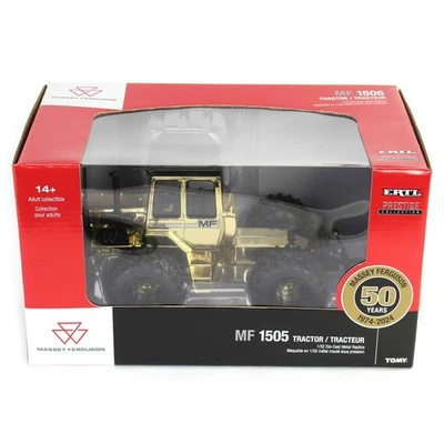 Gold Chrome Chase Unit ~ 1/32 Massey Ferguson 1505 50th Annv Ertl Prestige 47559 - Image 1 of 3