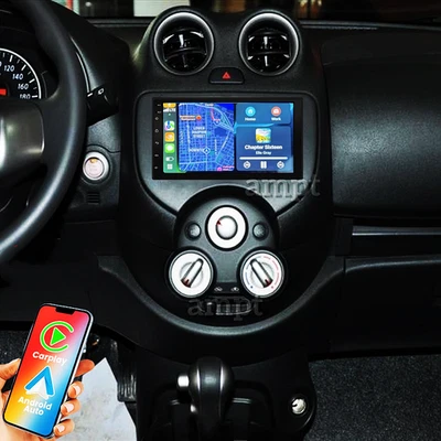 7'' Android 13 Carplay For Nissan March 2012-2017 Car Stereo Radio GPS Head Unit Foto 1 de 4