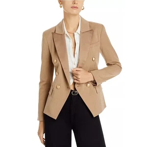 L'AGENCE Kenzie Peak Lapel Blazer Size 6 New with Tags - Picture 1 of 12