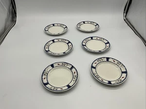 6 Adams Lancaster Real English Ironstone Bread/ Dessert Plates 6” W - Picture 1 of 7