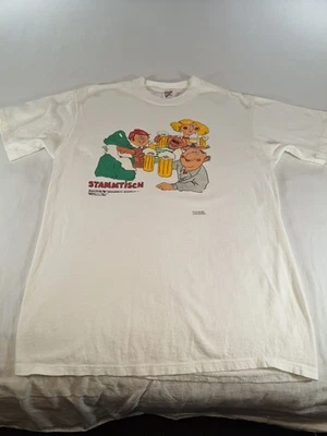 Camiseta vintage Stammisch German Beer Baumholder XL para hombre (se ajusta como una grande) Foto 1 de 4