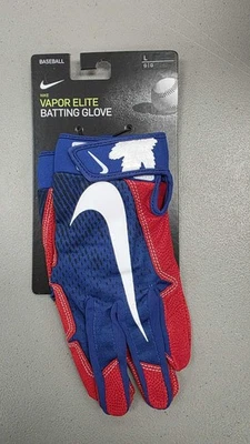 全新 定制 大号 Nike Vapor 精英击球手套 JOSH DONALDSON 蓝色 JAYS — 第 1/3 张图片