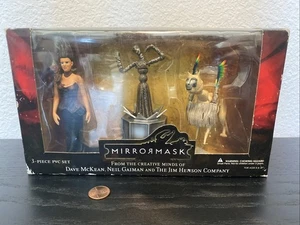 2005 MirrorMask PVC Figure Set #3 Gryphon Dark Queen Music Box McKean Gaiman NIB - Picture 1 of 15