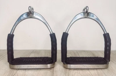 Sistema Herm Sprenger estribos com olho deslocado - 4 3/4 - FRETE GRÁTIS - Imagem 1 de 4