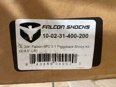 Jeep JL Wrangler 2 puertas: Falcon SP2 3.1 Piggyback Kit de amortiguador (2-4.5” elevación) Foto 1 de 4